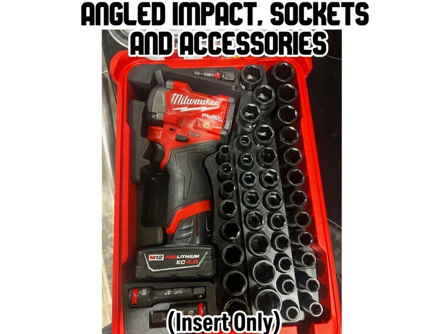 Fits Milwaukee 2562-20 Impact & 49-66-7009 Socket PACKOUT Insert (Insert Only)