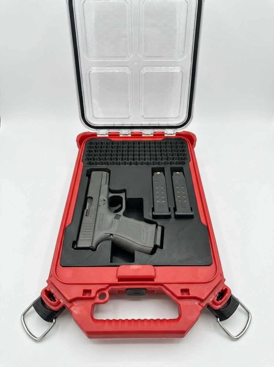 Glock 19 / 23 0.40 Cal Gen 4 Milwaukee PACKOUT Low Profile Bin (Insert Only)