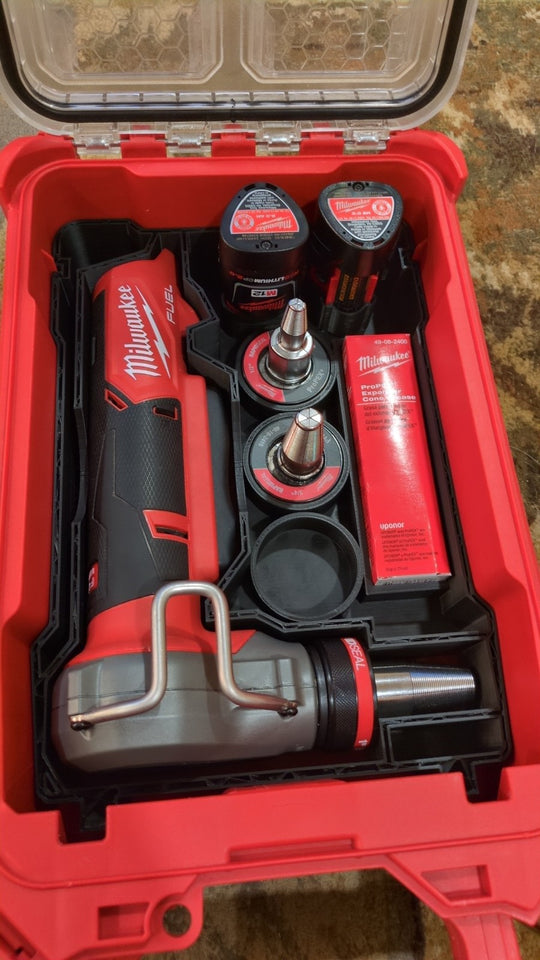 Fits Milwaukee M12 FUEL 2532-20 Sander PACKOUT Organizer Insert (Insert Only)