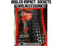 Fits Milwaukee 2562-20 Impact & 49-66-7009 Socket PACKOUT Insert (Insert Only)