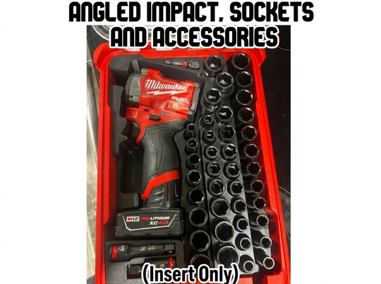 Fits Milwaukee 2562-20 Impact & 49-66-7009 Socket PACKOUT Insert (Insert Only)