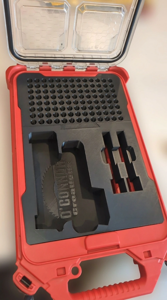 Fits Springfield XDS9 PACKOUT Low Profile Bin Insert V2 (Insert Only)