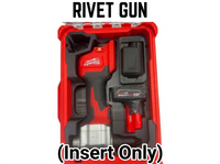 Fits Milwaukee M12 2550-20 Rivet Tool PACKOUT Organizer Insert (Insert Only)