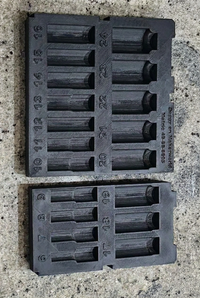 Fits Milwaukee 49-66-6805 36pc Socket Set PACKOUT Drawer Insert (Insert Only)